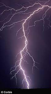 Miraculous Escape For Man Who Burst Into Flames After 300 000 Volt Lightning Bolt Hit Him In The Ear Lightning Lightning Wallpaper Lightning Bolt Painting