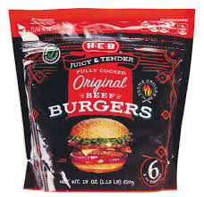 Maybe you would like to learn more about one of these? H E B Select Ingredients Fully Cooked Original Beef Burgers Shop Beef Veal At H E B
