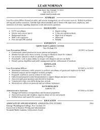 Best Loss Prevention Officer Resume Examples | Safety | Livecareer
