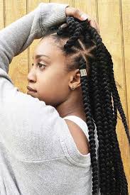 They have a really aesthetically pleasing look and it's easy to create cute designs. Favorite Stylish Box Braids Hairstyles Lovehairstyles Com