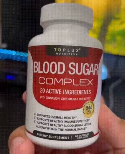 Cliente mostrando Blood Sugar Complex