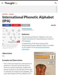 In the early stage of learning, a child gradually gets familiarized with different objects that surround him or there are many other ways to teach phonetic alphabet for kids. Ipa Lesson Plans Worksheets Reviewed By Teachers