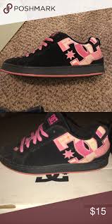 Black And Pink Dc Shoes Black And Pink Dc Shoes Dc Shoes Shoes Black Suede