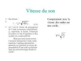 Retrouvez des milliers d'autres cours et exercices interactifs 100% gratuits sur. Ondes Acoustiques Nature De L Onde Sonore Vitesse Du Son Ppt Video Online Telecharger