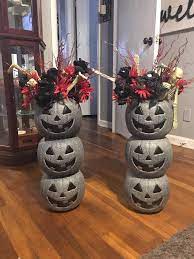 There was a bit of skepticism but overall i'm extremely happy with how my project turned out… my new farmhouse pumpkin bucket! Dollar Plastic Pumpkin Bucket Craft Ideas Crafty Morning