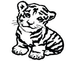 Maybe you would like to learn more about one of these? Baby Tiger Outline Drawing Novocom Top