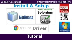 Netbeans Ide With Selenium And Chrome Driver Installation And Setup Software Testing Selenium Chrome