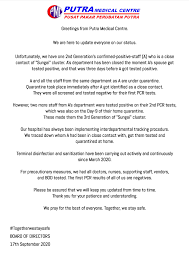 Ask a question about working or interviewing at putra medical centre. ç±³éƒ½åŒ»è¯ä¸­å¿ƒå†çˆ†ç–«æƒ… ä»çˆ±åˆ2èŒå'˜ç¡®è¯Š åœ°æ–¹ å¤§åŒ—é©¬ å¤§åŒ—é©¬ æ˜Ÿæ´²ç½'sin Chew Daily