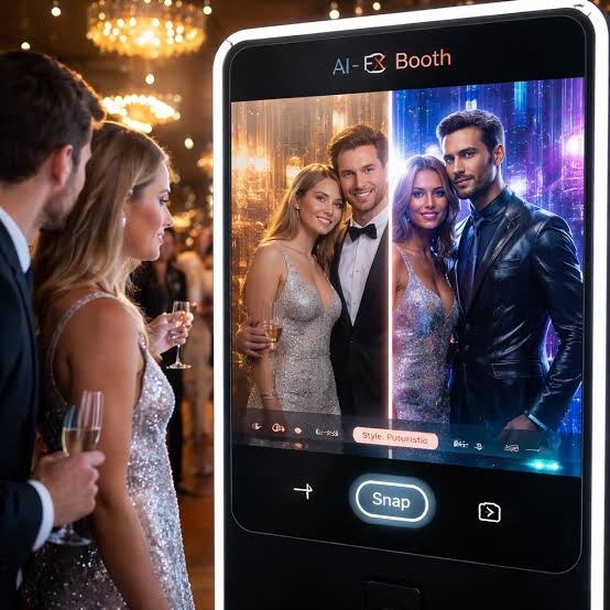 How AI Photo Booths Are Changing Atlanta Events In 2026 - BUTTON IT UP –  Atlanta's Best Photo Booths + Event Activations