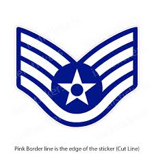 Instead, the rank is denoted by the special addition of a 'diamond' within the insignia and observed as a duty / job title. Air Force Enlisted Rank Insignia Stickers Decor Decals Stickers Vinyl Art Children S Bedroom Boy Decor Decals Stickers Vinyl Art