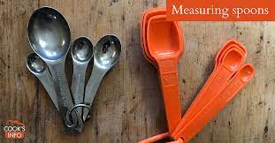 Measuring Spoons Cooksinfo