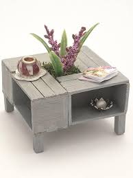 Dollhouse Furniture Miniature Coffee Table Dollhouse Coffee Table Dollhouse Miniatures Crate Table Living Room Handmade Diy Dollhouse Furniture Dollhouse Furniture Doll Furniture