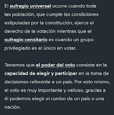 Es el tweede kamer (segunda cámara/cámara de representantes/cámara de los comunes) era elegido por los estados provinciales, que a su vez eran elegidos por sufragio censitario. 4 Que Diferencia Existe Entre El Sufragio Universal Y El Sufragio Censitario Cual Te Parece Brainly Lat