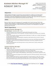 Kitchen manager jobs las vegas. Assistant Kitchen Manager Resume Samples Qwikresume