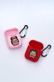 Cute Silicone Apple Airpod Case Silicone Covers For Apple Airpods Case Couple Mickey And Minnie Apple Airpod Case Airpod Case Disney Cases Cute Phone Cases
