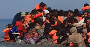 Migrant dinghy carrying 160 people catches fire in Channel sparking rescue  op | Politics | News | Express.co.uk