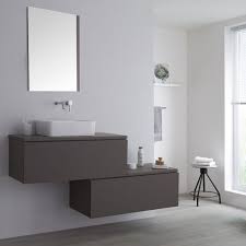 Maybe you would like to learn more about one of these? Milano Oxley Grey 1600mm Wall Hung Stepped Vanity Unit With Countertop Basin
