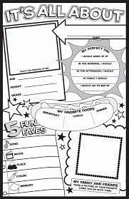 Pin By Macey Stakkeland Diaz On Kids Planners About Me Poster First Day Of School Activities All About Me Worksheet
