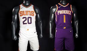 Get the nike phoenix suns jerseys in nba fastbreak, throwback, authentic, swingman and many more styles. Phoenix Suns Reveal New Nike Uniforms