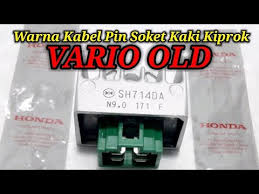 Oke, semoga blog ini bisa bermanfaat bagi anda. Warna Kabel Soket Kiprok Vario Old Lama Sh7141da Youtube