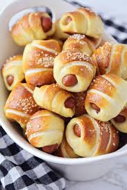 Master this base recipe for mozzarella dough to enjoy bagel. Mini Pretzel Dogs Dog Recipes Food Hot Dog Recipes
