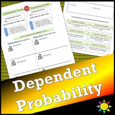 Dependent Probability Probability Individual Education Plan Guided Notes