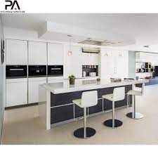 A high gloss kitchen is ideal for those looking for a thoroughly modern kitchen design. China Home Furniture Smart Marble Countertop White Gloss Kitchen Cupboards China Kitchen Cabinets Kitchen Furniture
