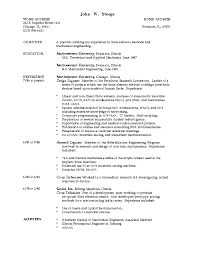 Curriculum vitae is singular, curricula vitae is plural. Thesis Resume Format June 2021