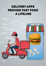 Bring on the gold stars. Delivery Apps Provide Fast Food A Lifeline Times Of India
