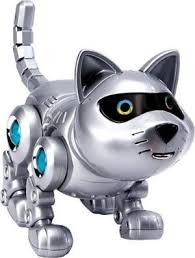 Tekno The Robotic Kitty By Manley 99 99 Tekno Kitty Is The Robot Kitten That Acts Just Like A Real Pet Kitten Tekno Kitty Walks F Pet Kitten Robot Cat Toys