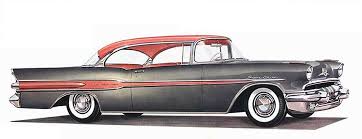 Image result for Starlight Yellow 1957 Pontiac