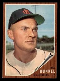 Amazon.com: Baseball 1962#147 Bill Kunkel creased : Collectibles & Fine Art