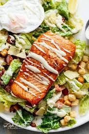 Recipe courtesy of ayesha curry. Salmon And Avocado Caesar Salad Cafe Delites