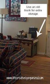 Beautiful Ways To Add More Storage Life Creatively Organized Family Room Storage Living Room Storage Storage