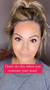 There are still reels floating around of me teaching nose contour  completely wrong-total cringe 🙈I’m so sorry!🙈. Thankfully I know better  now, all you need is three little lines to change the look of ...