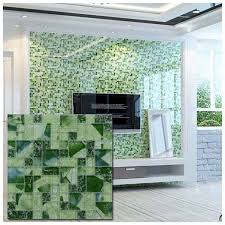 Green Polished Glass Mosaic Wall Tiles Size 300 X 300mm Model Py040 Hanse Tiles Products