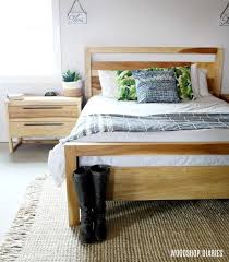 Diy Modern Bed Frame With Images Diy Modern Bed Modern Diy Modern Bed