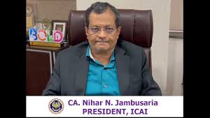 Icai Ca May 2021 Examinations Message Of Ca Nihar N Jambusaria President Message For Students Youtube
