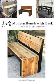 Now, that is how we do a prone dumbbell row slow with control. Diy Modern Bench With Back The Awesome Orange Modern Bench Modern Diy Bench With Back