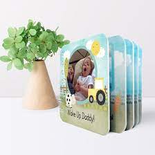 Measure your board book and figure out the dimensions your pictures + captions need to be. Personalised Baby Board Books Unique Keepsake Baby Toddler Books