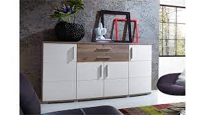 180 x 46 x 72,5 cm farbe: Sideboard Jam Kommode Anrichte In Weiss Silbereiche Dekor