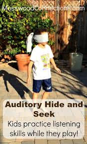 Auditory Hide And Seek Mosswood Auditory Processing Activities Business For Kids Auditory Learning