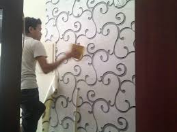 Sebelum memasang wallpaper dinding, ada baiknya anda melakukan investigasi terhadap dinding yang akan dipasang. 50 Cara Memasang Wallpaper Dinding On Wallpapersafari