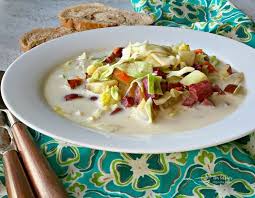 Rinse the beef well under cold running water and pat it dry with. Creamy Corned Beef Cabbage Soup Perfect For Leftover Corned Beef