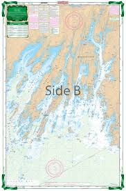 Casco Bay To Monhegan Me Navigation Chart 101