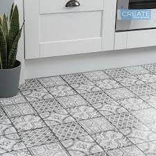 These include distinct colors, sizes. 30 5cm X 30 5cm D C Floor Moroccan Grey Self Adhesive Vinyl Etsy Vinyl Flooring Tile Floor Vinyl Flooring Kitchen