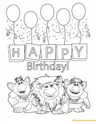 Kermit the frog, most famous muppet. Three Trolls From Disneys Frozen Movie Coloring Pages Cartoons Coloring Pages Coloring Pages For Kids And Adults