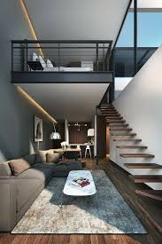 Loft Avez Mezzanine Deuxieme Etage Avec Chambre Escalier Flottant Mezzanine Au Maison Moderne Interieur Design Moderne Interieur De Maison Chambre Mezzanine