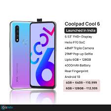 Gizinfo - Coolpad Cool 6 launched with ...