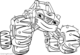 The coloring sheet will also get your baby in the holiday spirit. Stripes From Blaze And The Monster Machines Coloring Page Coloringall